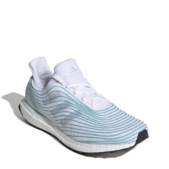 New Adidas Ultraboost DNA Parley EH1173 Cloud White Teal 11.5 US 46 EUR - Picture 1 of 9